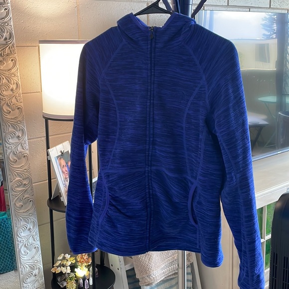 Women’s North Face Fleece Zip Up Hoodie - Picture 1 of 5